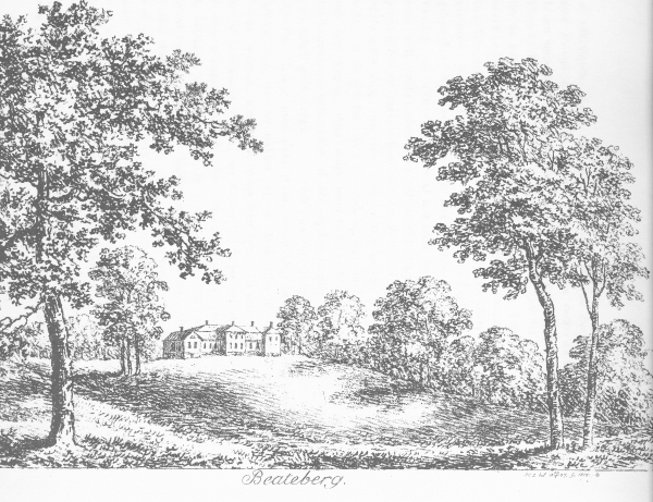 Linnerhielms bild av Beateberg 1807