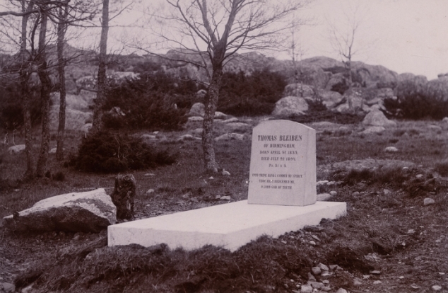 Thomas Bleibens grav på Skeppskär